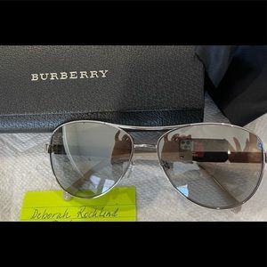 Burberry Silver Sunglasses